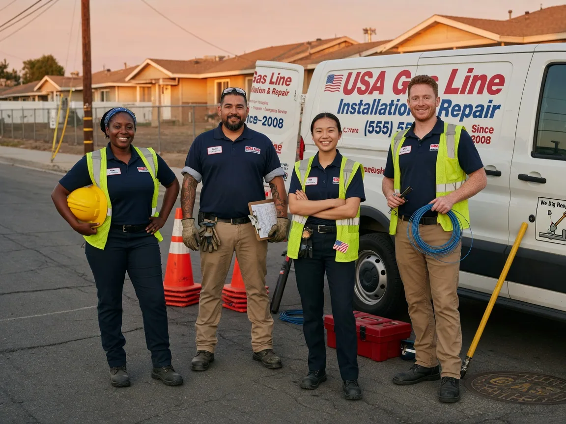 Gas Line Installation company in War, WV